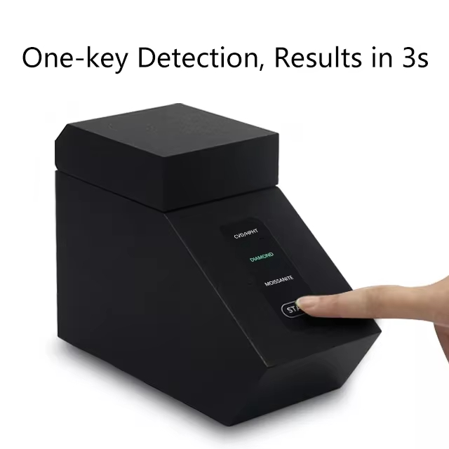 Jewelry Gemstone Testing Identification Machine Diamond Moissanite CVD/HPHT Tester SDC-200